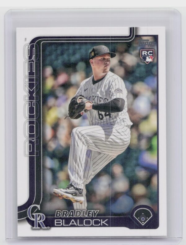 2025 Topps Bradley Blalock RC #161 Rockies