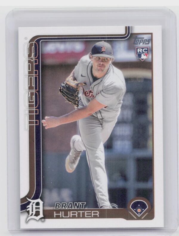 2025 Topps Brant Hurter RC #348 Tigers