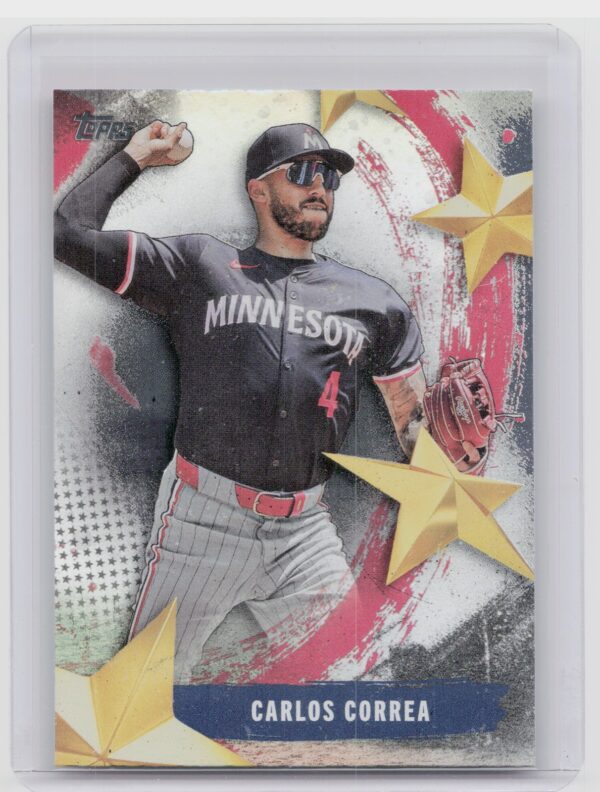 2025 Topps Carlos Correa #SMLB-28 Twins Stars of MLB