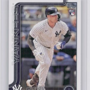 2025 Topps Carlos Narvaez RC #115 Yankees
