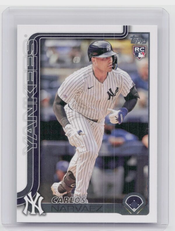 2025 Topps Carlos Narvaez RC #115 Yankees
