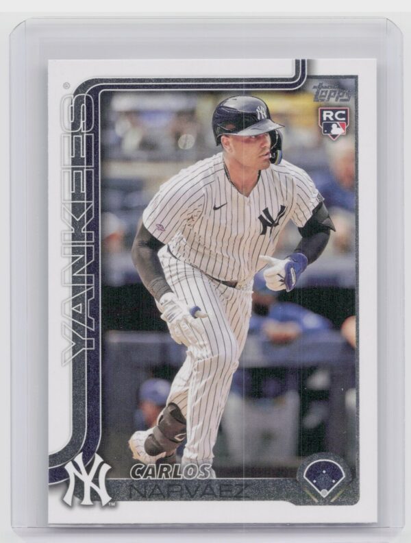 2025 Topps Carlos Narvaez RC #115 Yankees