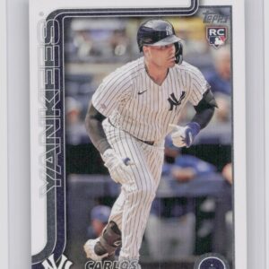 2025 Topps Carlos Narvaez RC #115 Yankees