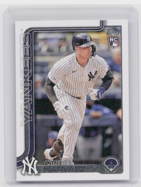 2025 Topps Carlos Narvaez RC #115 Yankees