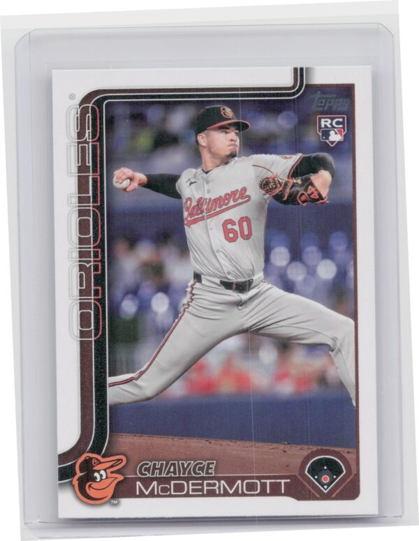 2025 Topps Chayce McDermott RC #32 Orioles