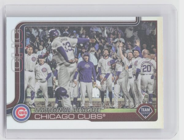 2025 Topps Chicago Cubs Rainbow Foil #60 Cubs
