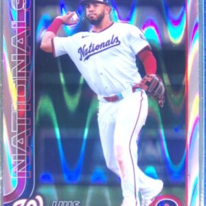 2025 Topps Chrome Luis García Jr. Raywave Refractors #269 Nationals