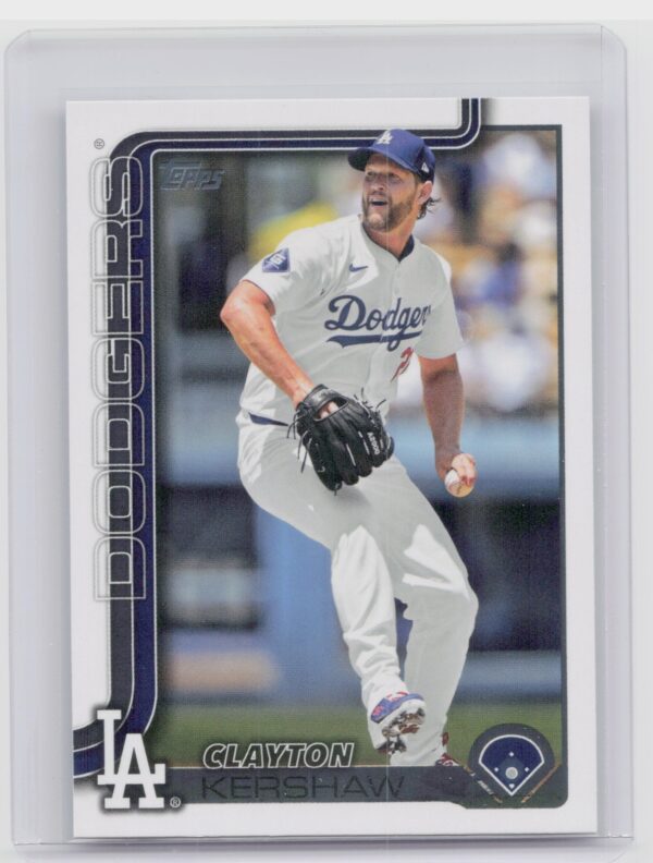 2025 Topps Clayton Kershaw #146 Dodgers
