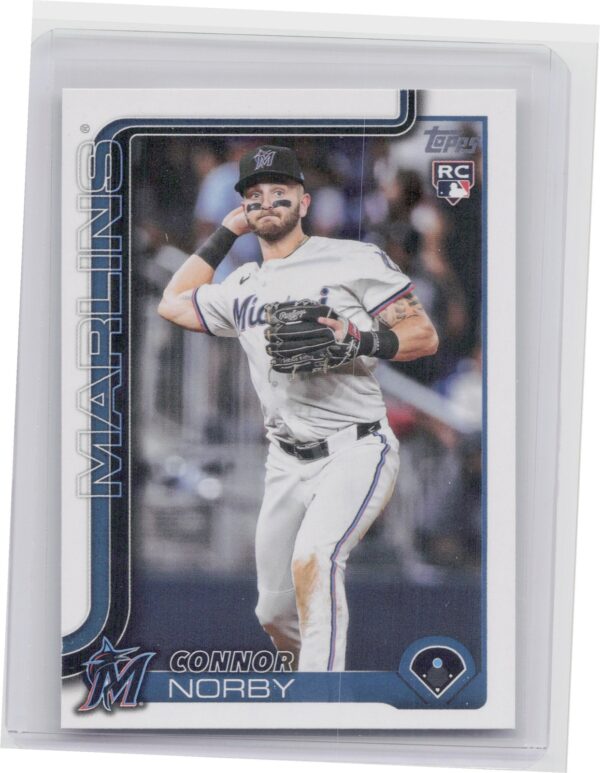 2025 Topps Connor Norby RC #132 Marlins