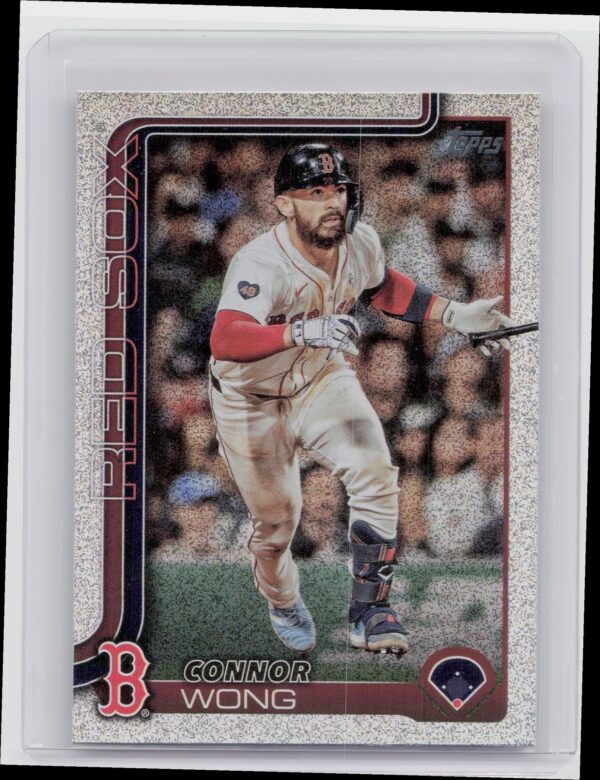 2025 Topps Connor Wong Sandglitter #10 Sox