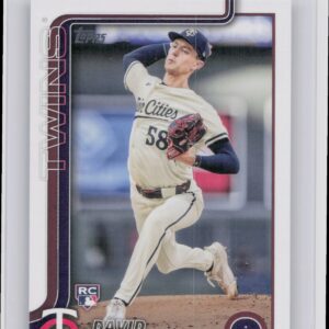 2025 Topps David Festa RC #178 Twins