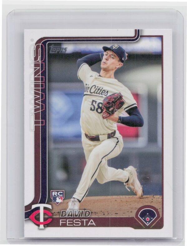 2025 Topps David Festa RC #178 Twins