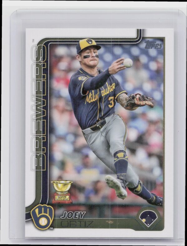 2025 Topps Joey Ortiz #165 Brewers