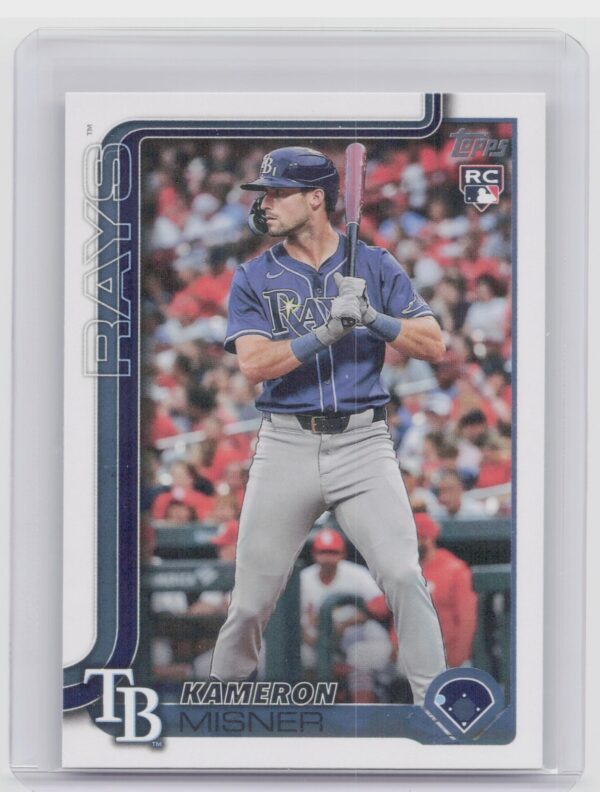 2025 Topps Kameron Misner RC #84 Rays