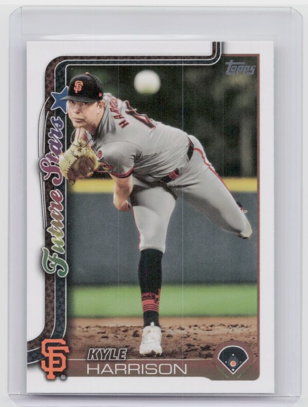 2025 Topps Kyle Harrison #177 Giants