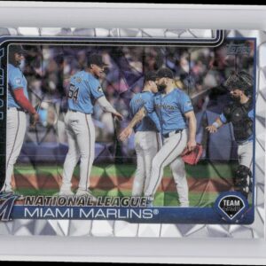 2025 Topps Miami Marlins Diamante Foil #340 Marlins