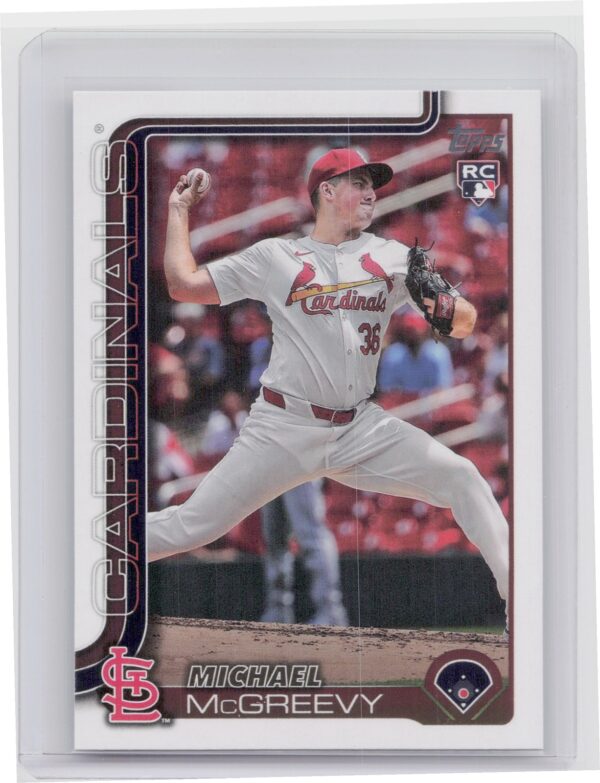 2025 Topps Michael McGreevy RC #193 Cardinals