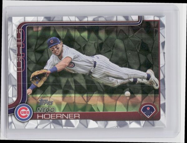 2025 Topps Nico Hoerner Diamante Foil #38 Cubs