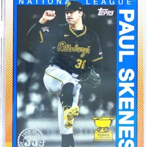 2025 Topps Paul Skenes #90AS-17 Pirates 1990 Topps 35th Anniversary All Star