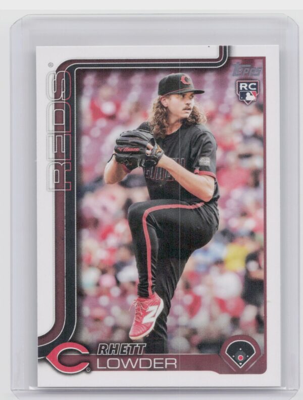 2025 Topps Rhett Lowder RC #205 Reds