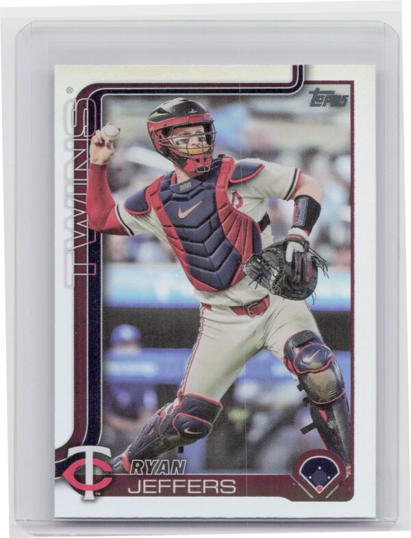 2025 Topps Ryan Jeffers Rainbow Foil #339 Twins