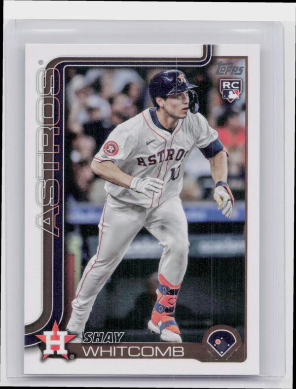2025 Topps Shay Whitcomb RC #87 Astros