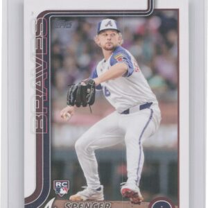 2025 Topps Spencer Schwellenbach RC #103 Braves