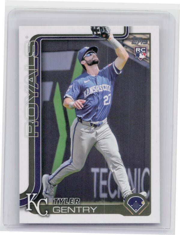 2025 Topps Tyler Gentry RC 6 Royals