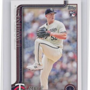 2025 Topps Zebby Matthews RC #283 Twins