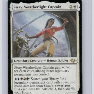 MTG Modern Horizons Sisay, Weatherlight Captain