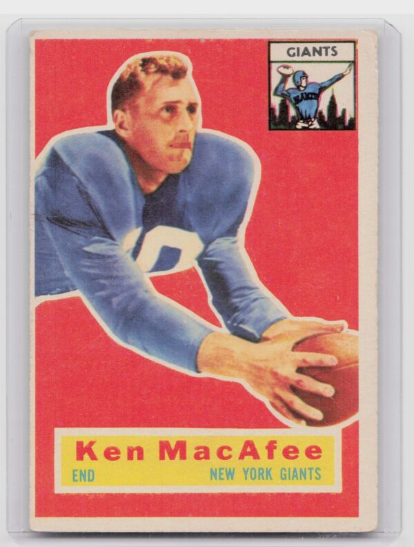 1956 Topps Ken MacAfee #65 Giants