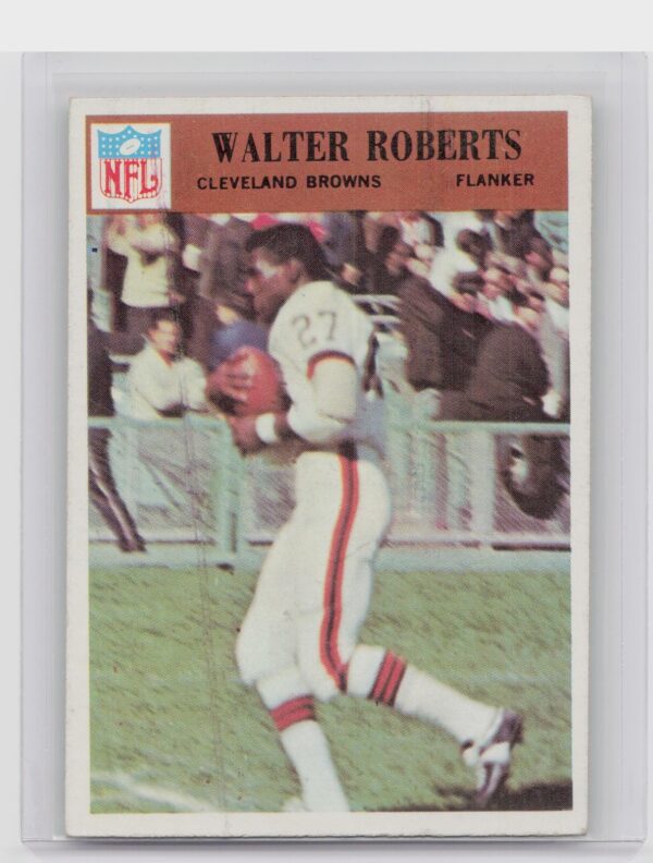 1966 Philadelphia Walter Roberts #48 Browns
