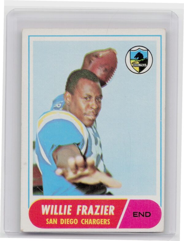 1968 Topps Willie Frazier #11 Chargers