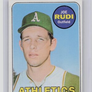 1969 Topps Joe Rudi RC #587 Athletics