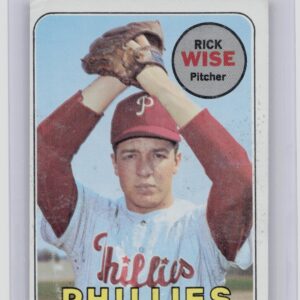 1969 Topps Rick Wise #188 Phillies
