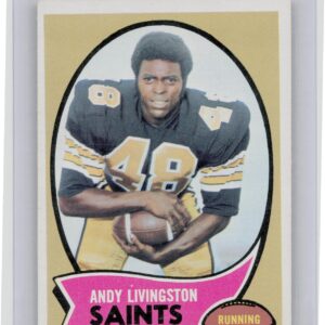 1970 Topps Andy Livingston #46 Saints