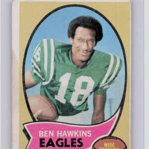 1970 Topps Ben Hawkins RC #98 Eagles
