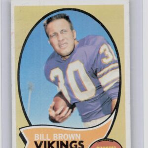 1970 Topps Bill Brown #83 Vikings