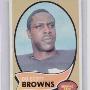 1970 Topps Bo Scott RC #117 Browns
