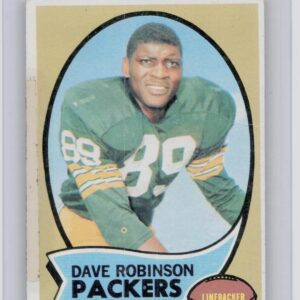 1970 Topps Dave Robinson #102 Packers