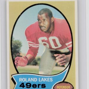 1970 Topps Roland Lakes #27 49ers