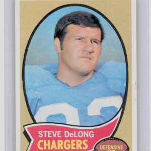 1970 Topps Steve DeLong #49 Chargers
