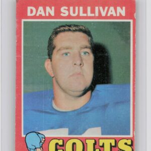 1971 Topps Dan Sullivan RC #108 Colts