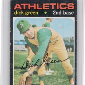 1971 Topps Dick Green #258 Athletics