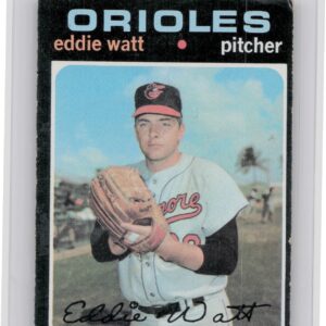 1971 Topps Eddie Watt #122 Orioles