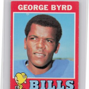 1971 Topps George Byrd #58 Bills