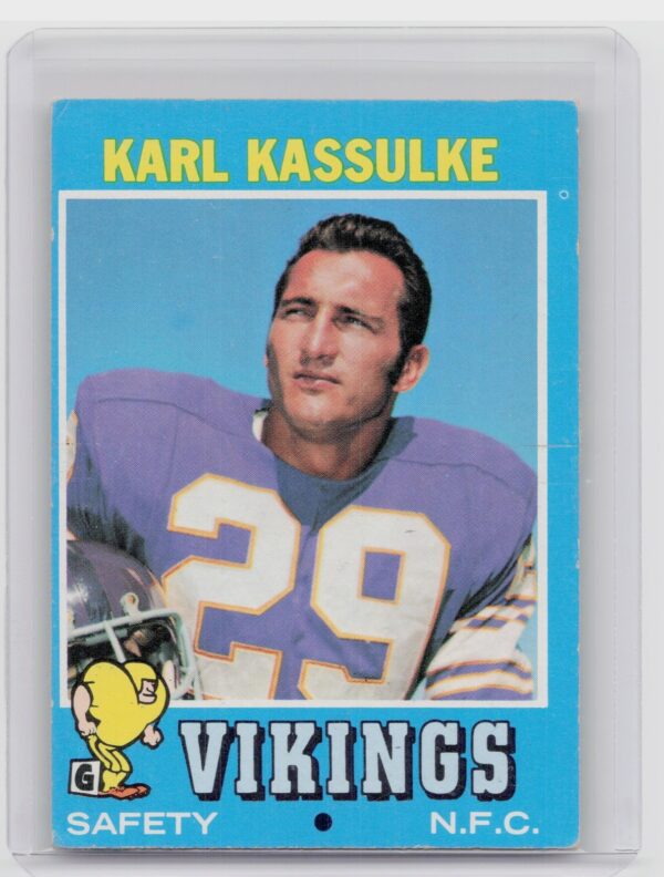 1971 Topps Karl Kassulke RC #46 Vikings
