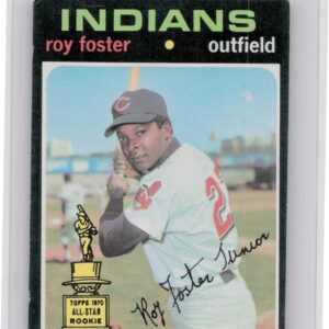 1971 Topps Roy Foster RC #107 Indians