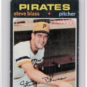 1971 Topps Steve Blass #143 Pirates