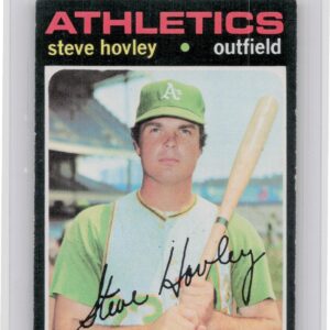 1971 Topps Steve Hovley #109 Athletics